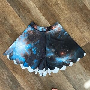 Black galaxy blackmilk clothing shorts size small